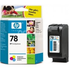 Cartus cerneala HP 78 Tri-colour Inkjet Print Cartridge 19 ml aprox. 450 pag C6578DE